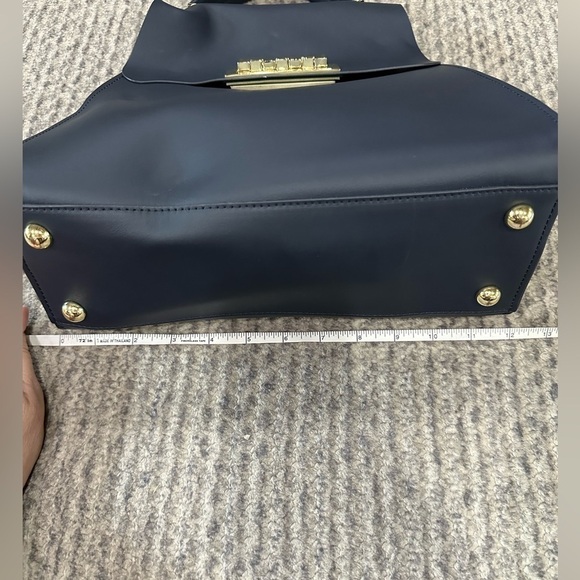 ZAC POSEN Navy Blue Eartha Top Handle Bag, NWOT! - Picture 13 of 15